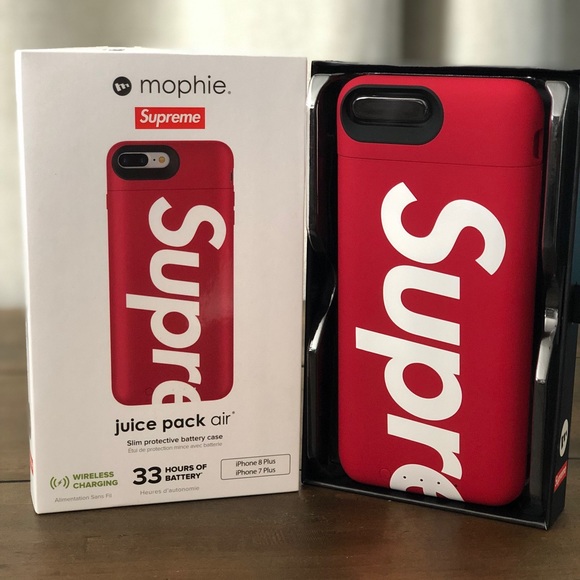 supreme accessories mophie juice pack air iphone case poshmark